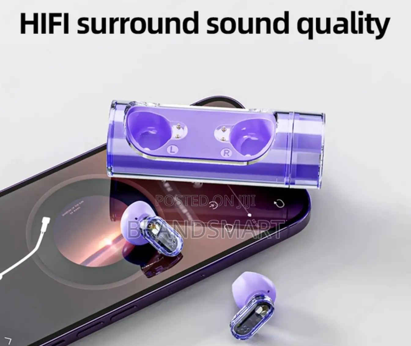 Low Latency Monster BT 5.3 Earbuds Hifi Stereo in Ear ENC