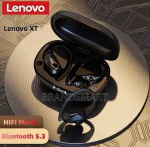 Photo - Lenovo BT 5.3 Headsets Noise Reduction With Mic Ear Hooks