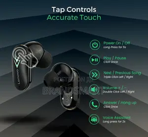 Lenovo Wireless Earbud Deep Bass Low Latency With LCD Screen