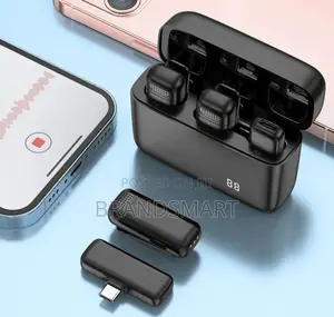 Photo - Wireless Lapel Microphone Noise Cancellation +Charging Case