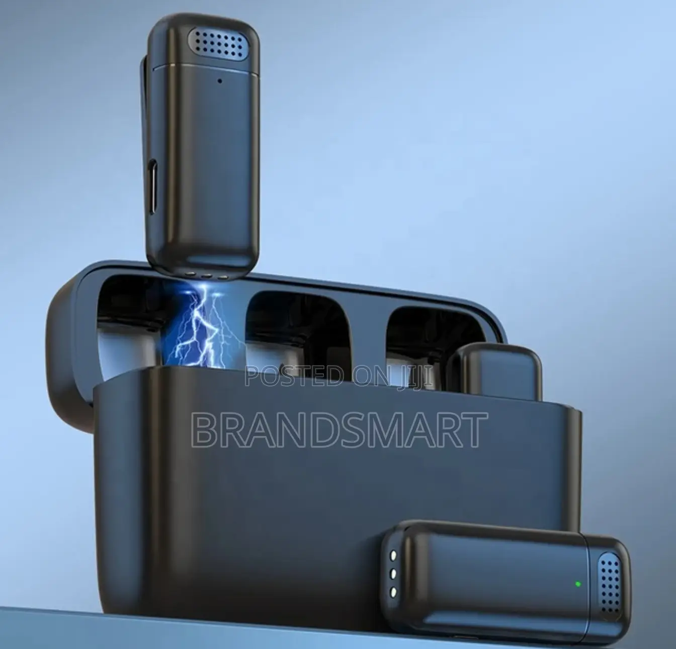 Wireless Lavalier Microphone Noise Reduction + Charging Case