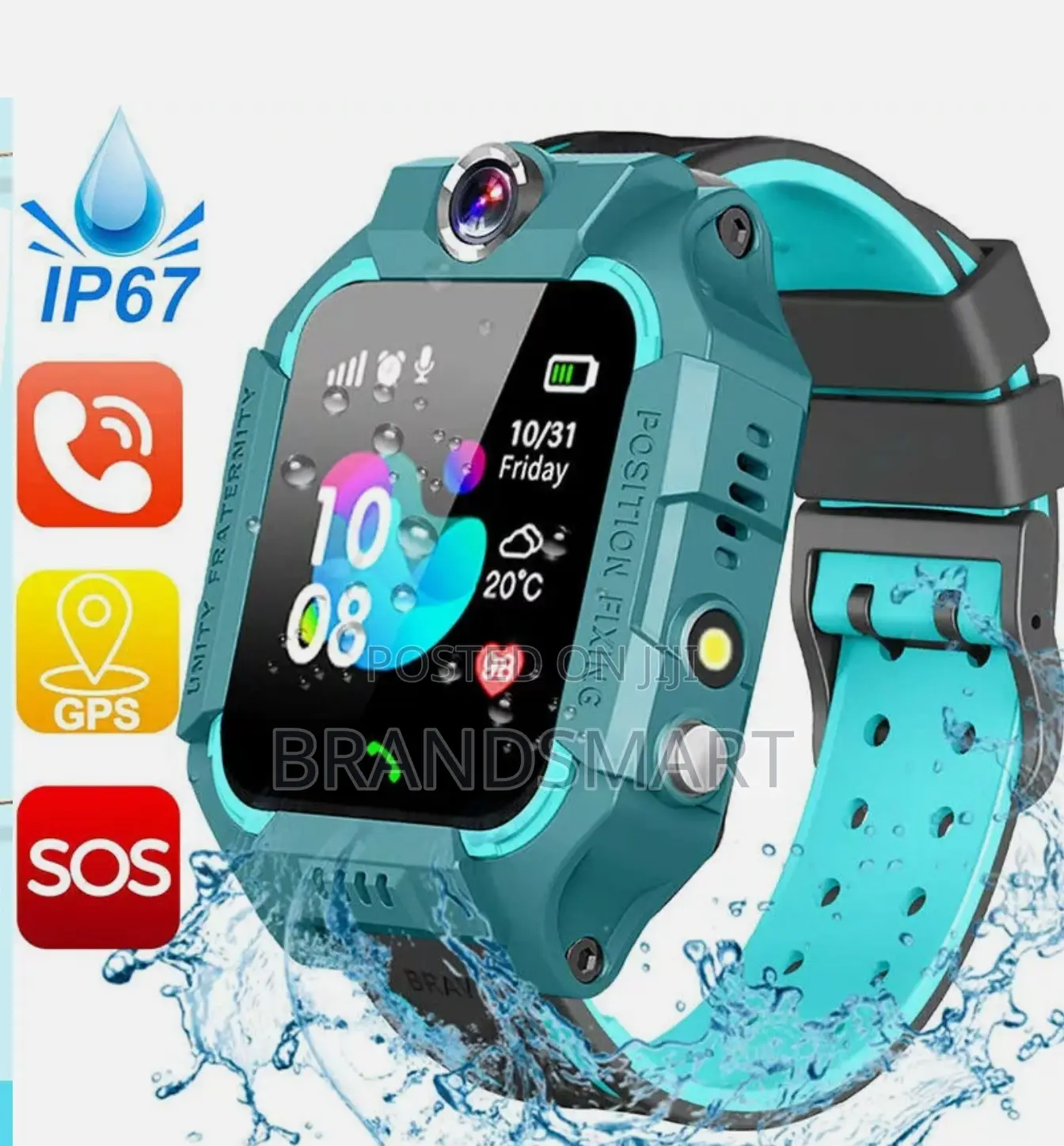 የልጆች Smart Watch (ሲም ካርድ የሚቀበል GPS ያለውl