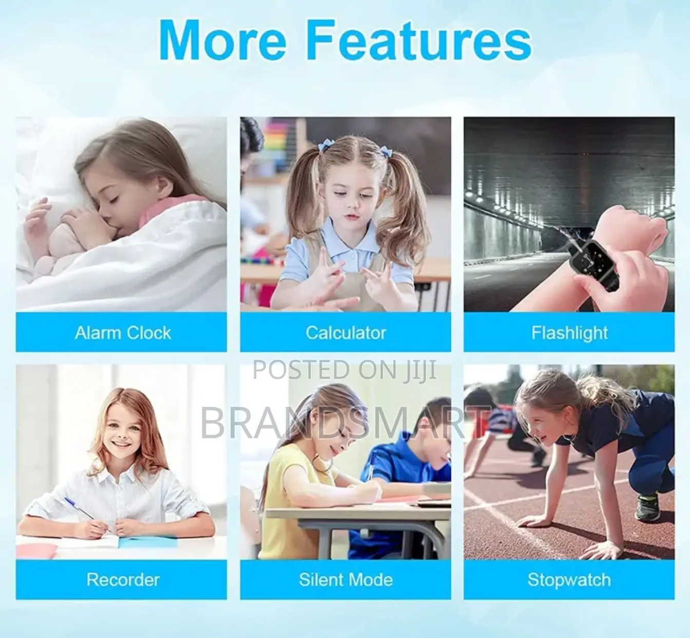 Kids Smart Watch (ሲም ካርድ የሚቀበል )