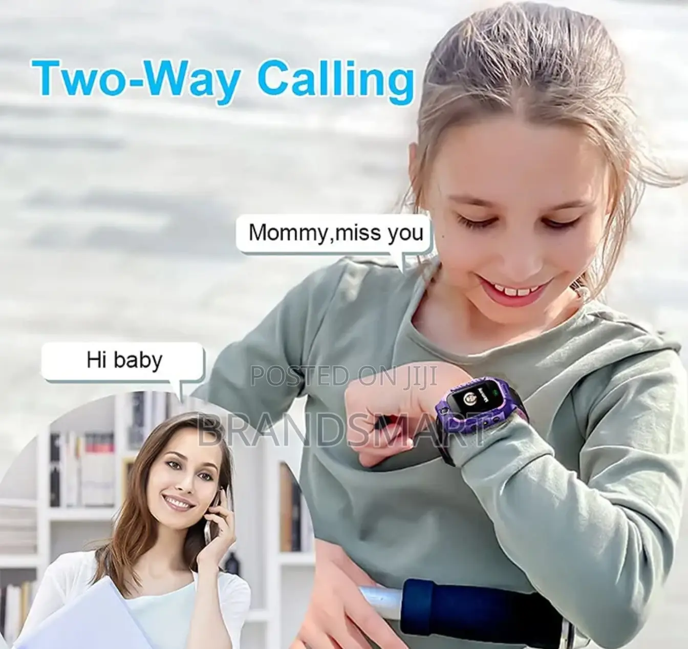 Kids Smart Watch (ሲም ካርድ የሚቀበል )