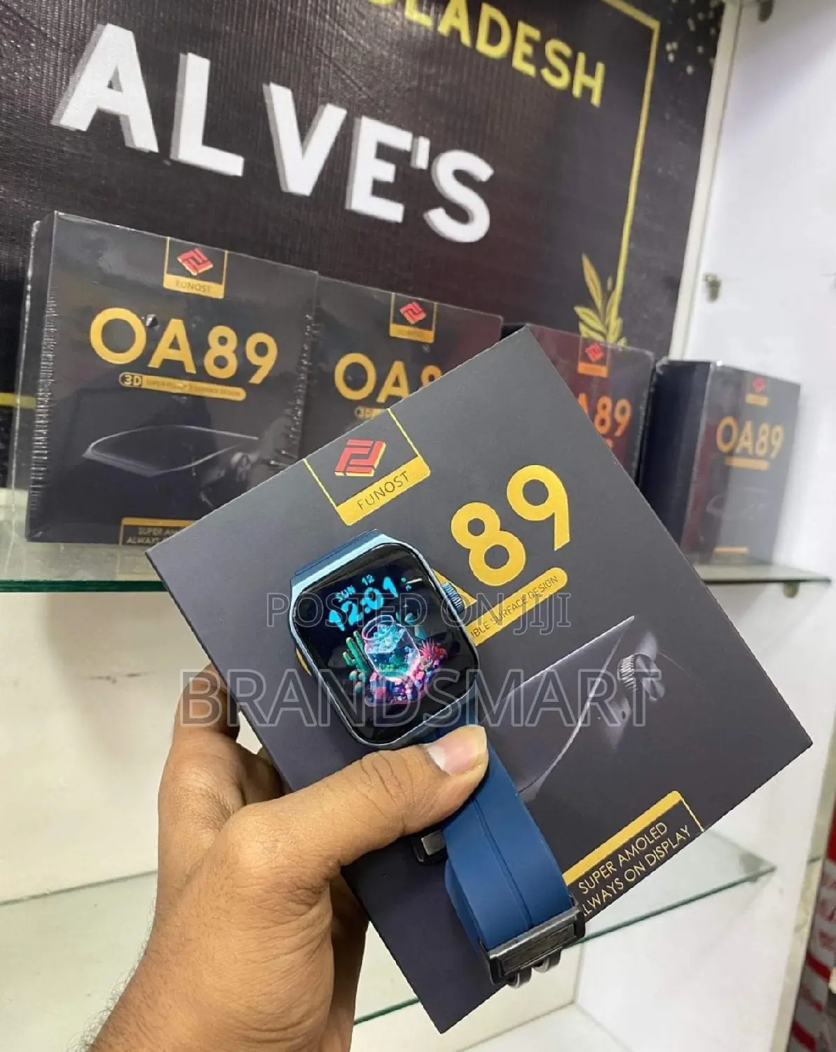 3D Curved Super Amoled 1.96 Inch Premium Smart Watch