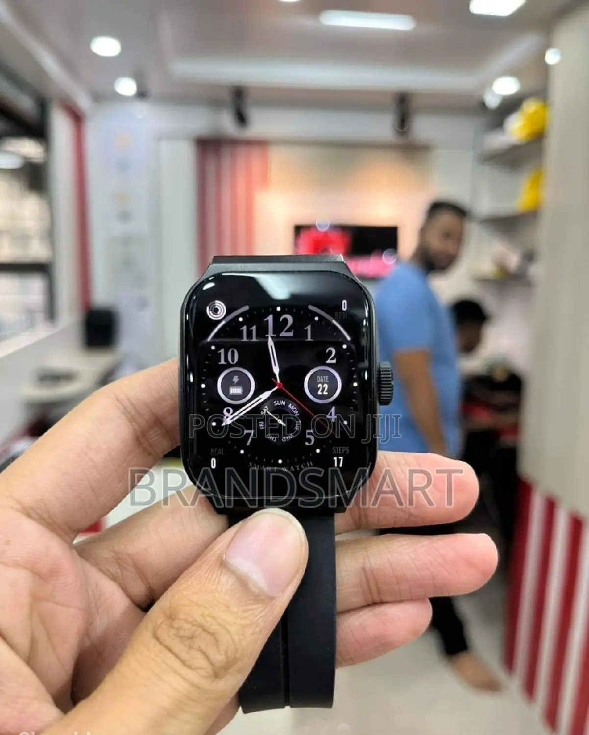 3D Curved Super Amoled 1.96 Inch Premium Smart Watch