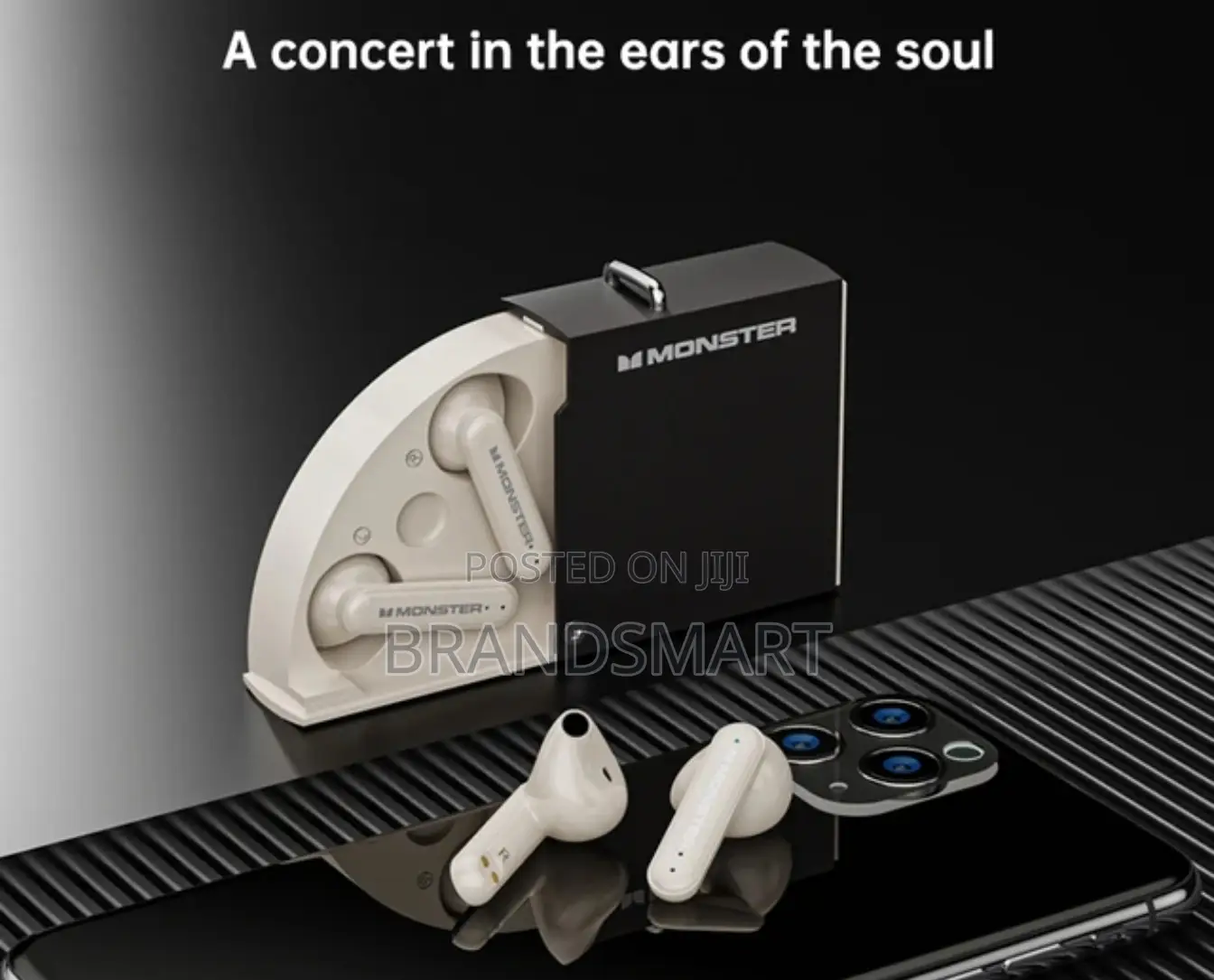 Original Monster Noise Reduction Low Latency Headphones Mic