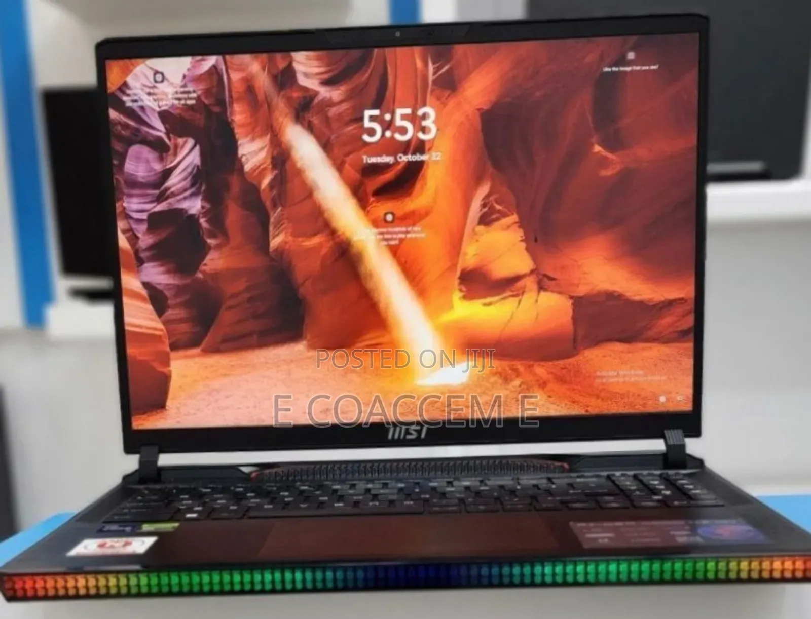 New Laptop MSI 16GB Intel Core I9 SSD 1T