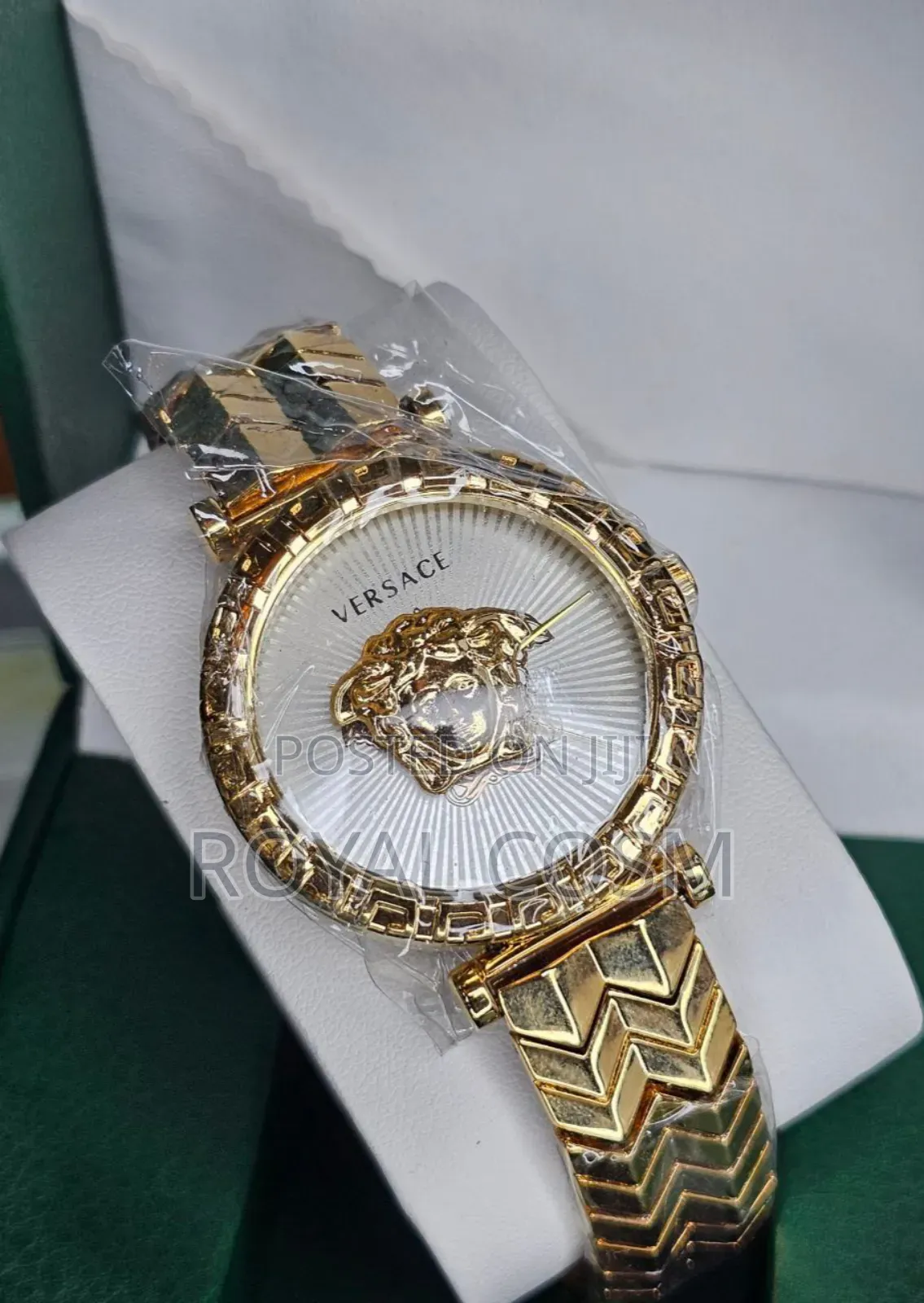 Versace Logo Faced Dial Womens Watches