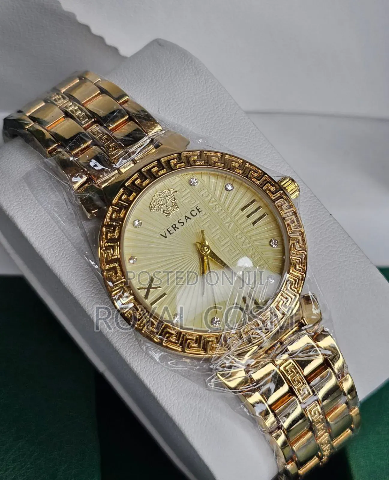 Versace Womens Thick Band Watches