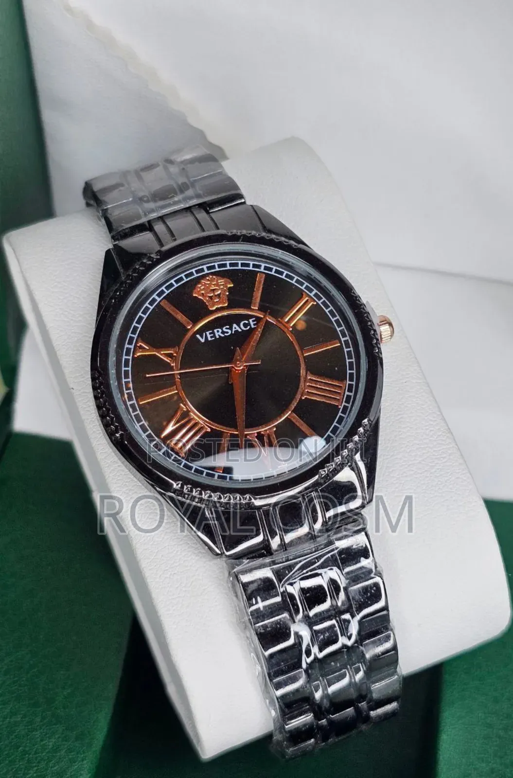 Versace Womens Thick Band Watches