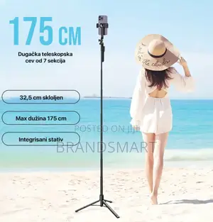 Retractable Selfie Stick and Tripod for Phones Cameras