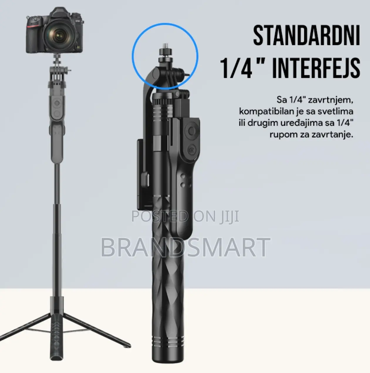 Retractable Selfie Stick and Tripod for Phones Cameras