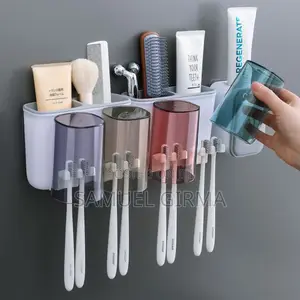 Multi Functional Toothbrush and Shampoo Holder