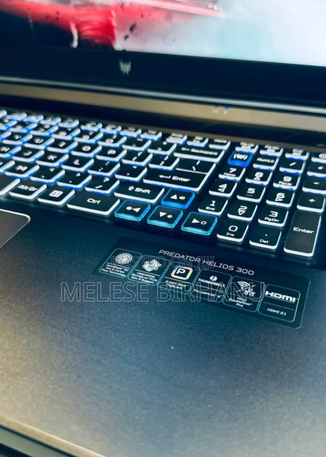 New Laptop Acer Predator Helios 300 16GB Intel Core I7 SSD 512GB