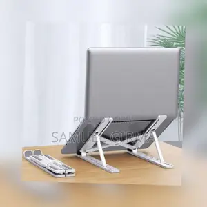 Foldable Height Adjustable Metal Frame Laptop Stand