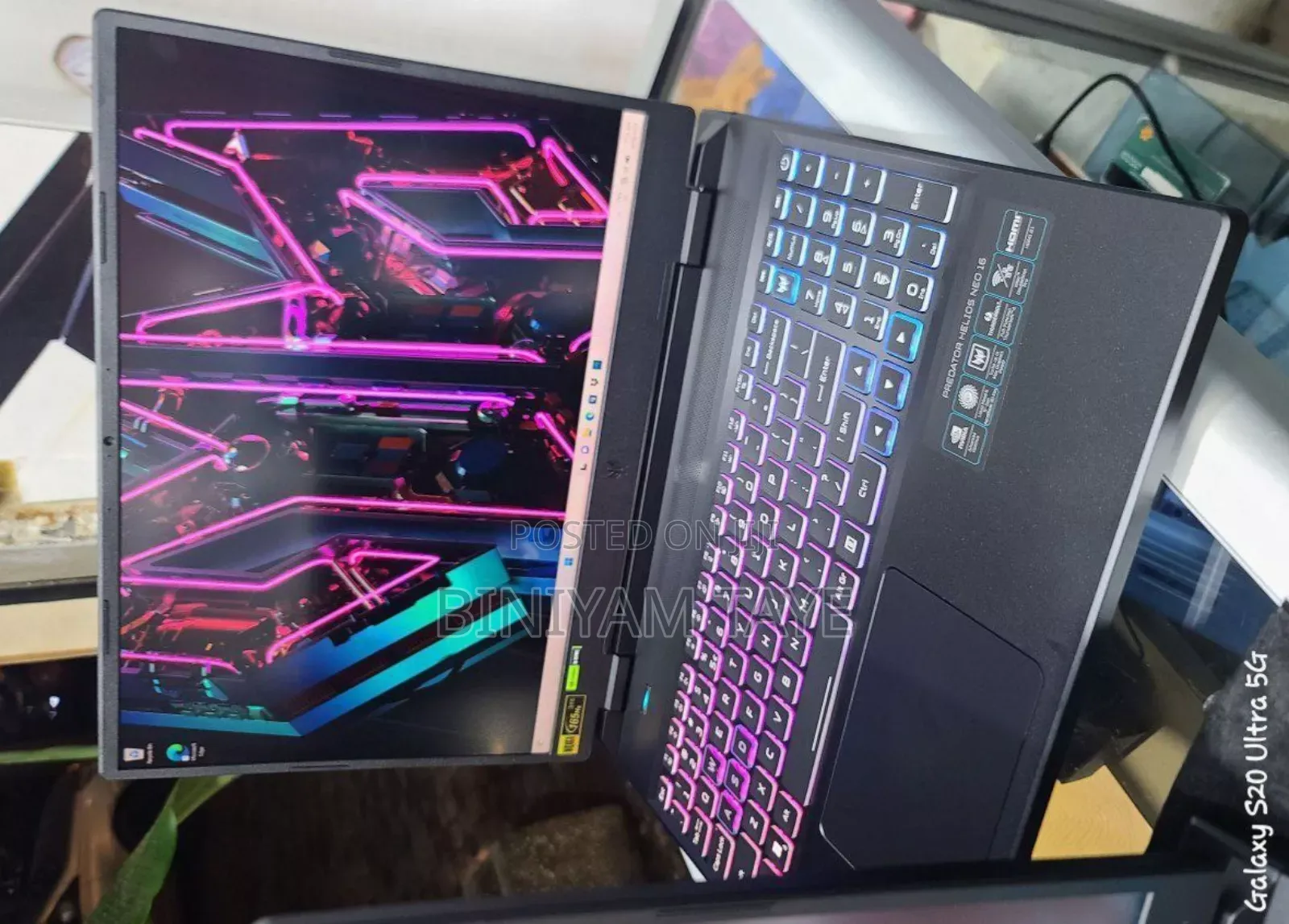 New Laptop Acer Predator Helios Neo 16 32GB Intel Core I9 SSD 1T