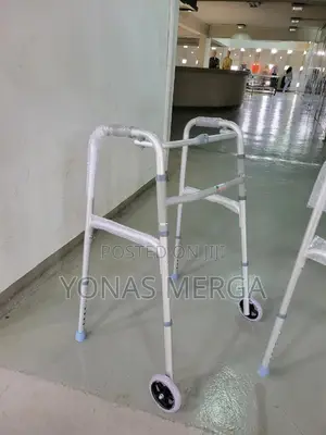Photo - Adjustable Height Rubber Feet Walking፸√Walker፻¿ 8 Levels ++