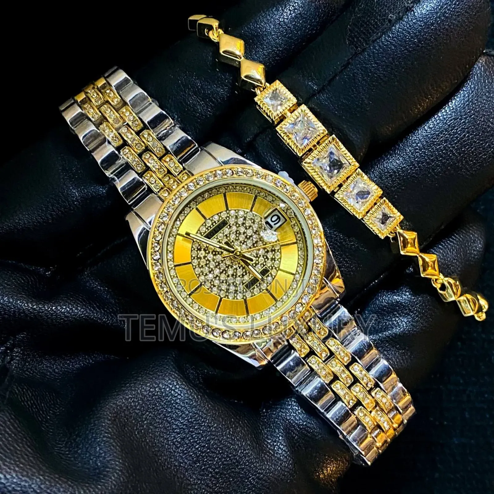 Rolex Original Ladies Watch With Braclets for Her