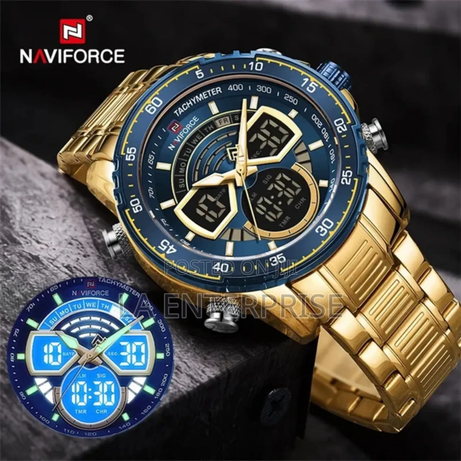 NAVI FORCE Men's Elegant Watch