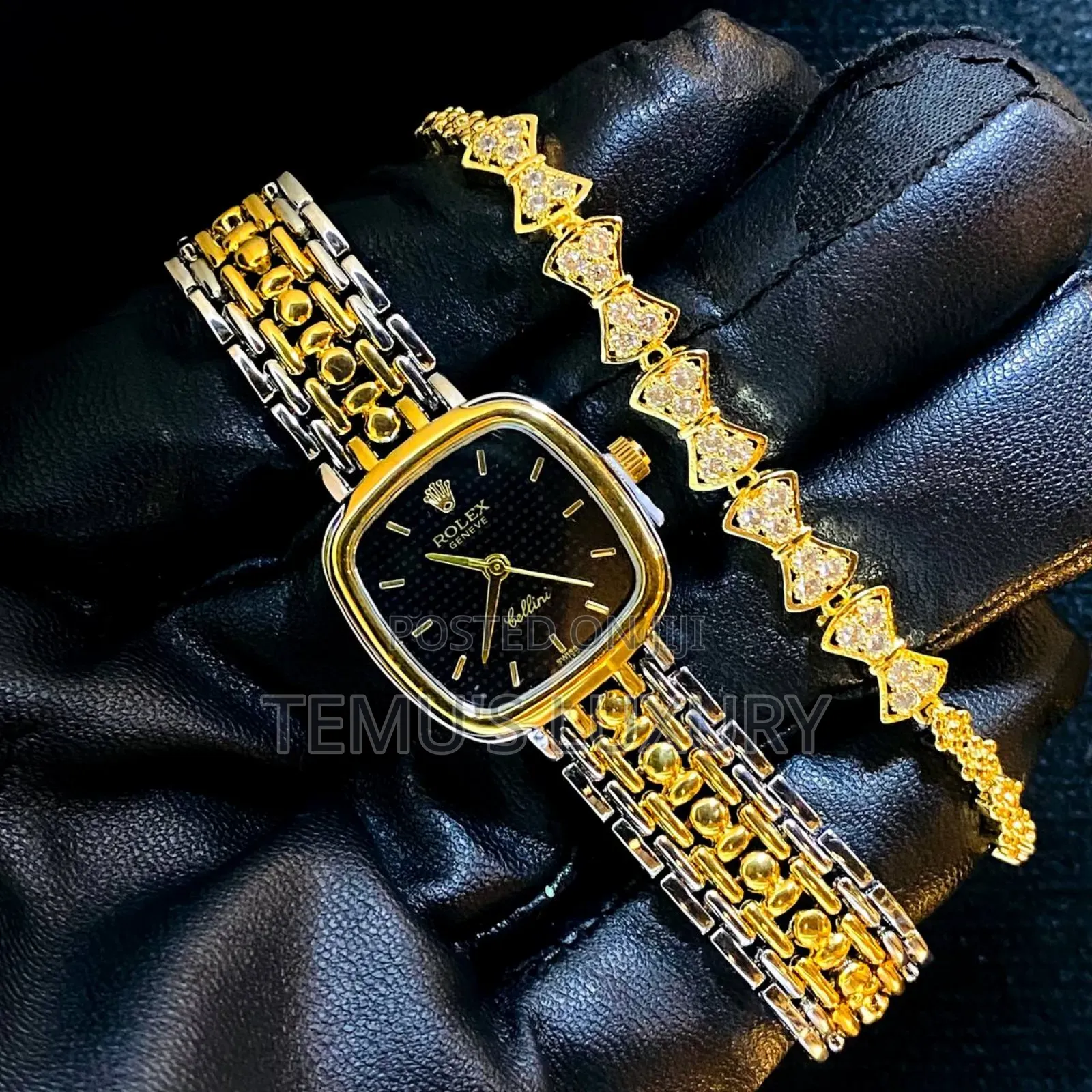 Imported Rolex Watch for Her With Bracelet