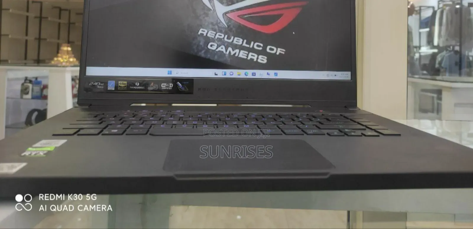 New Laptop Asus ROG Zephyrus G15 16GB Intel Core I7 SSD 1T