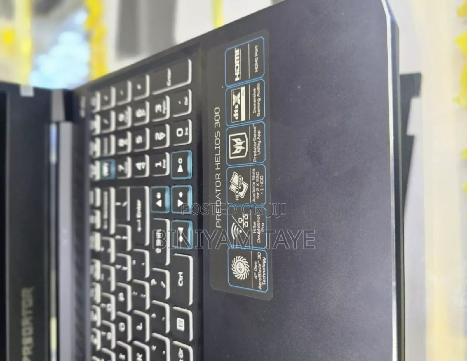 New Laptop Acer Predator Helios 300 16GB Intel Core I7 SSD 512GB