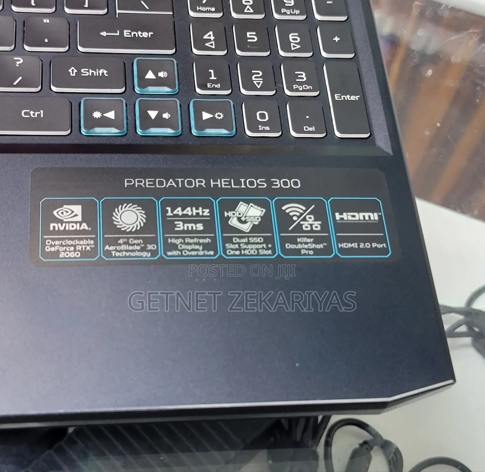 New Laptop Acer Predator 15 16GB Intel Core I7 SSD 512GB