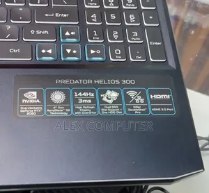 New Laptop Acer Predator Helios 300 16GB Intel Core I7 SSD 512GB