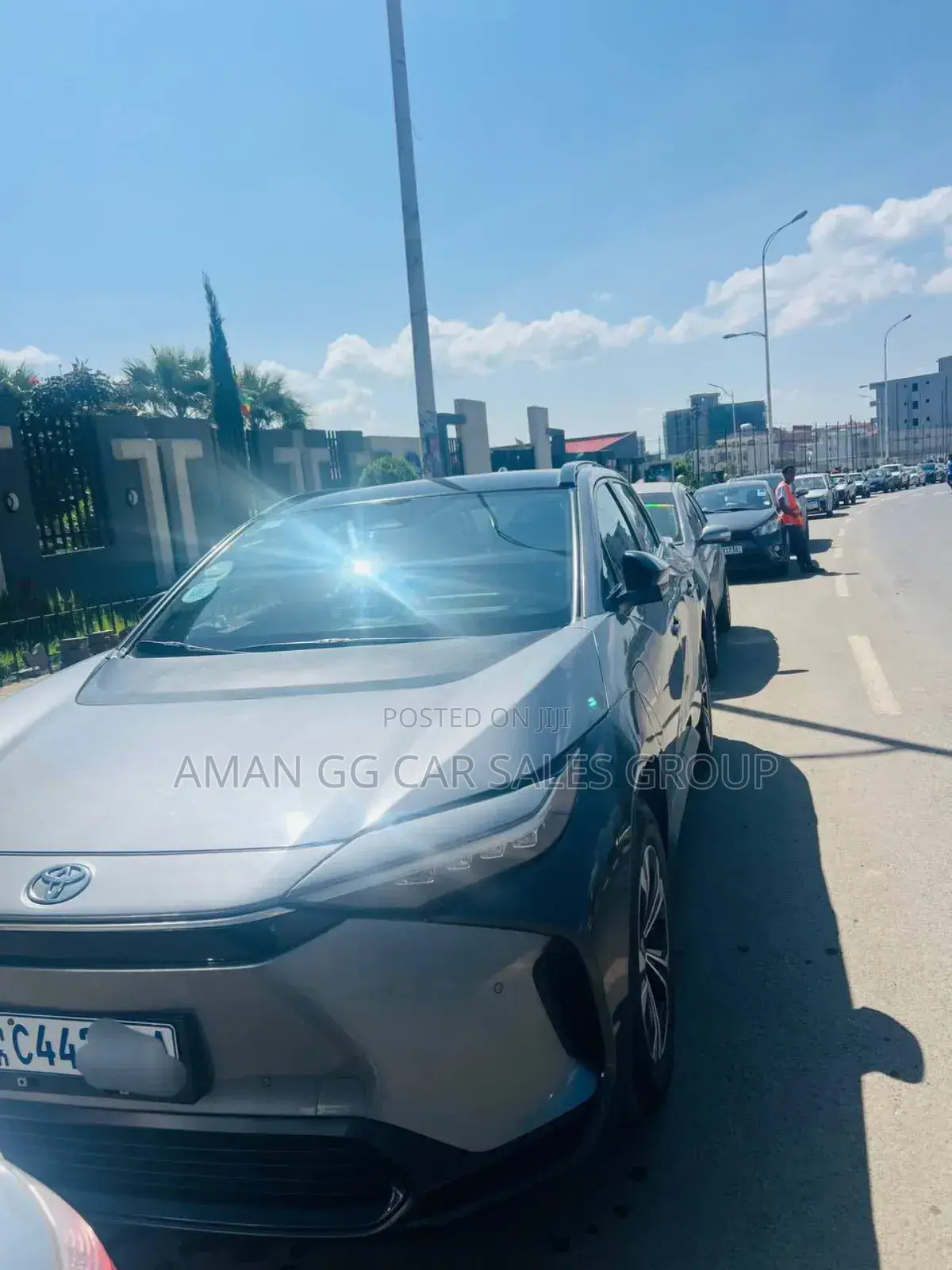 New Toyota bZ4X 2024 Gray