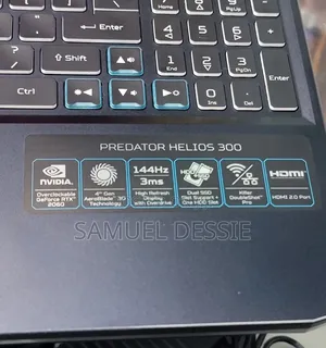 New Laptop Acer Predator Helios 300 16GB Intel Core I7 SSD 512GB