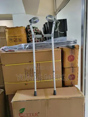 Photo - Elbow Support, Light Weight (1 Pair) (Grey)Crutches፫₹Crutche