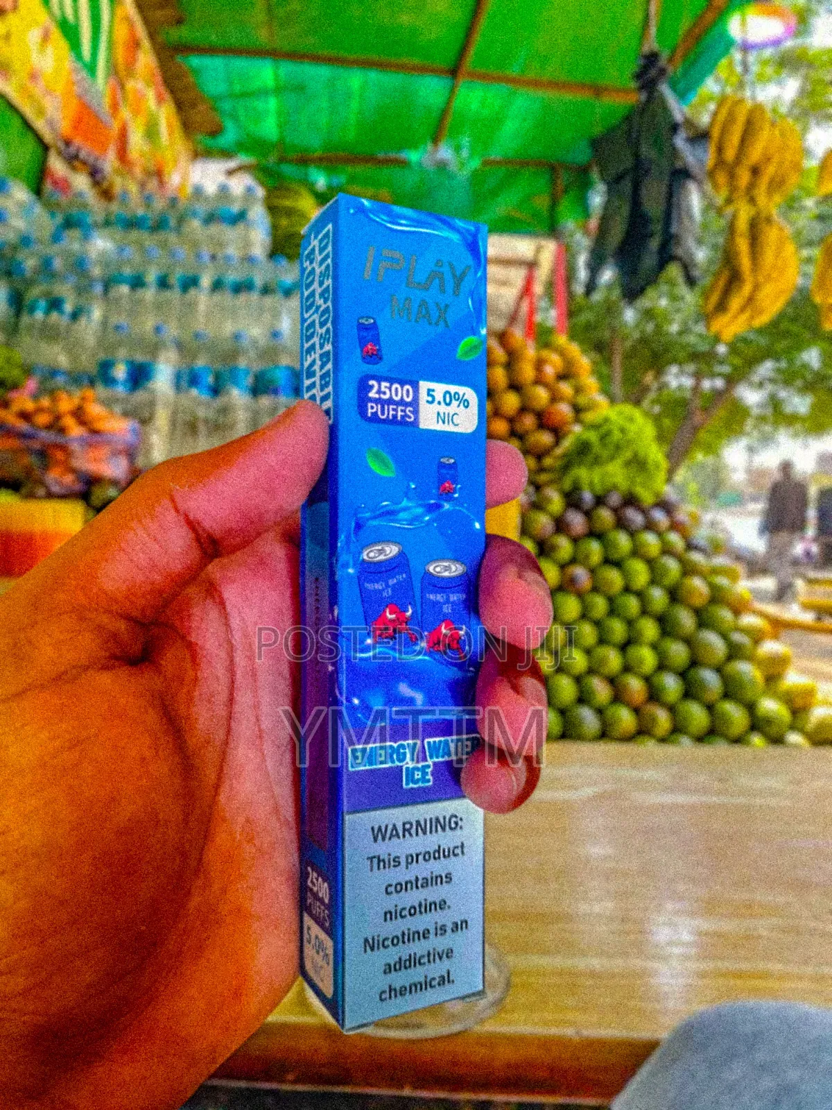 Vape IPLAY Energy Water Ice 2500puff