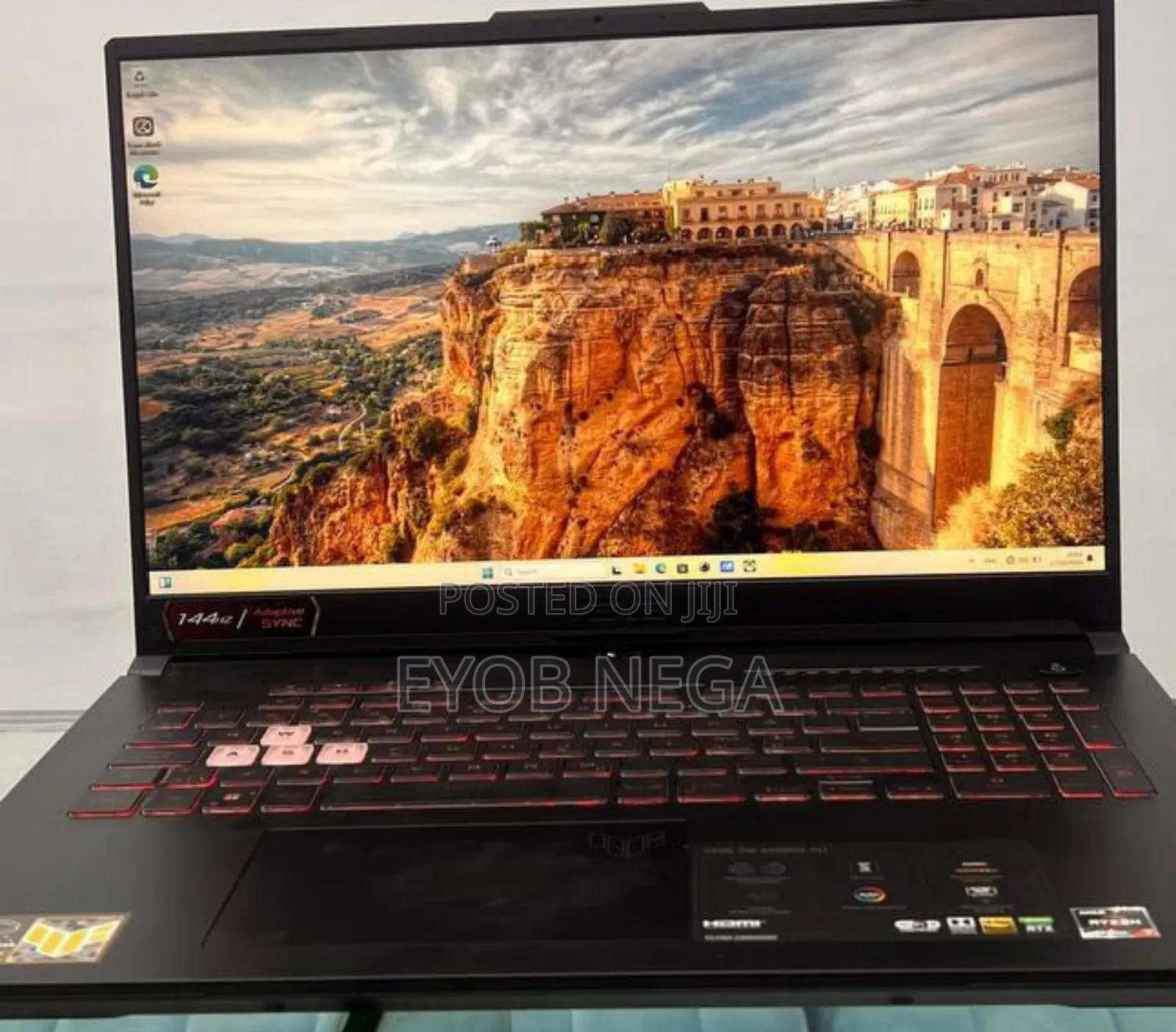 New Laptop Asus TUF Gaming A15 16GB AMD Ryzen 7 SSD 1T