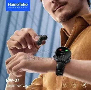2in1 Hainoteko Smart Watch With Wireless Earbuds