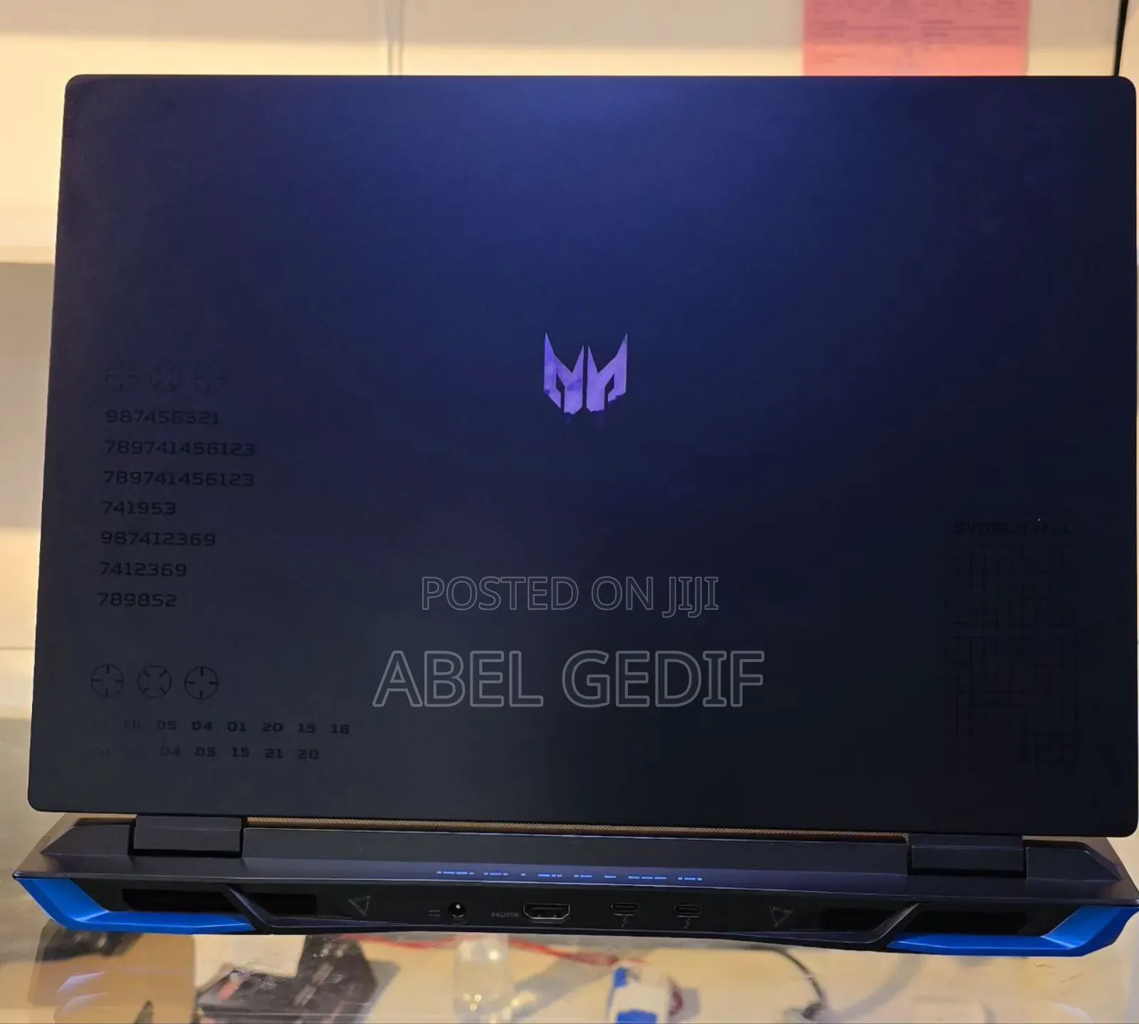 New Laptop Acer Predator 15 16GB Intel Core I9 SSD 1T