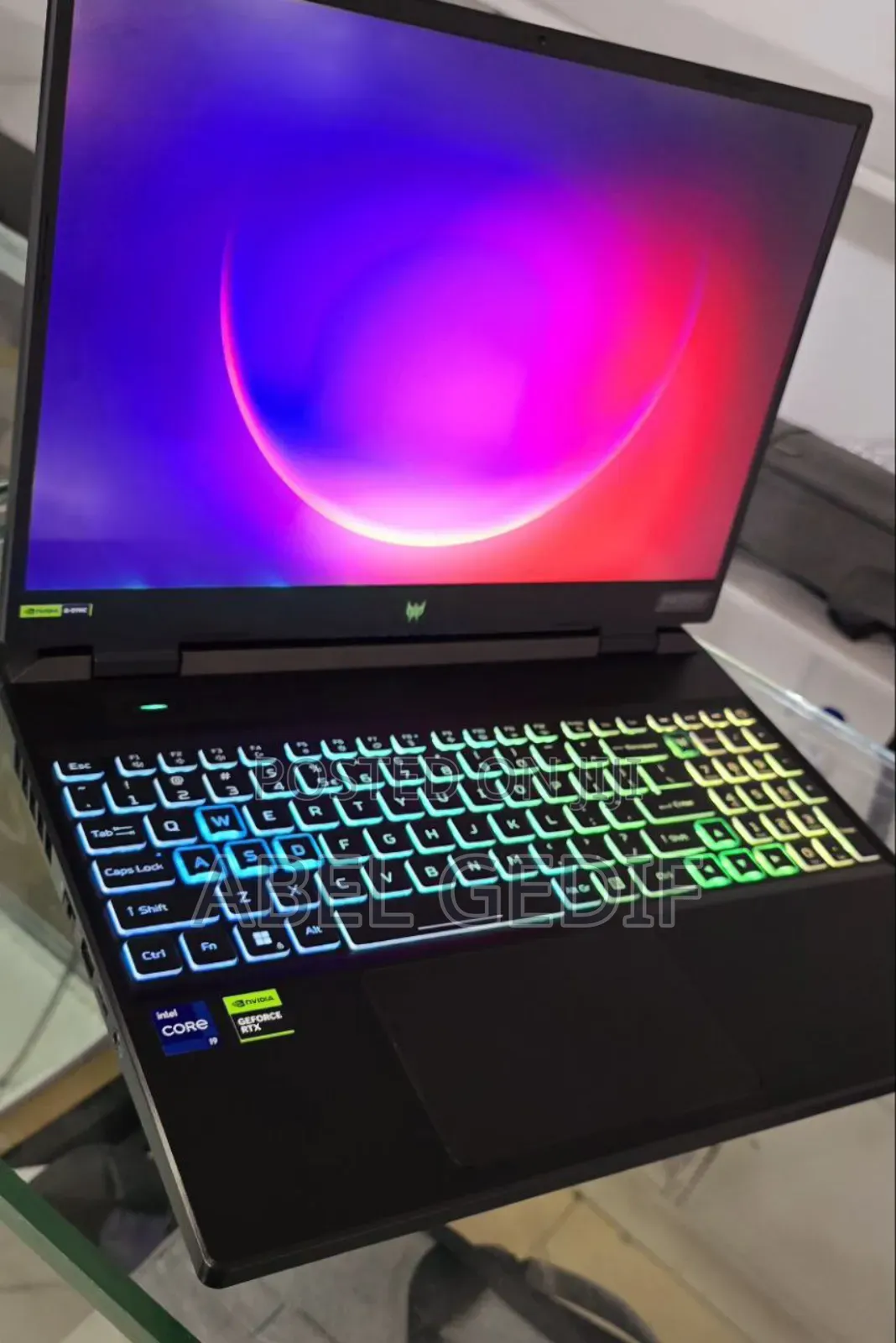 New Laptop Acer Predator 15 16GB Intel Core I9 SSD 1T