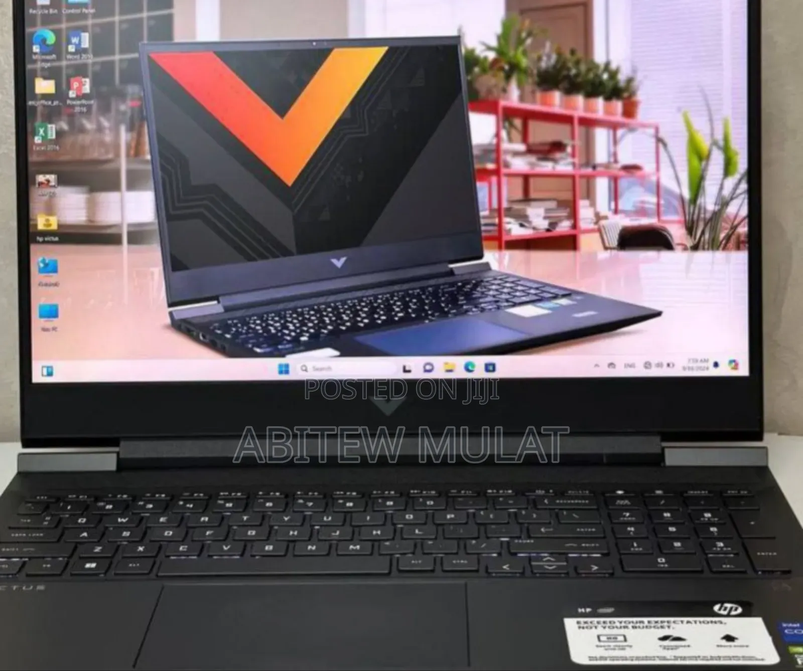 New Laptop HP Victus 16 16GB Intel Core I7 SSD 512GB