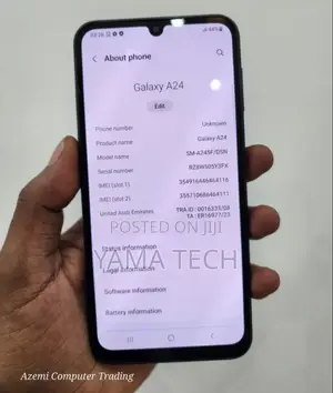 New Samsung Galaxy A24 128 GB Black