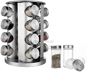 16 Jar Rotating Spice Carousel