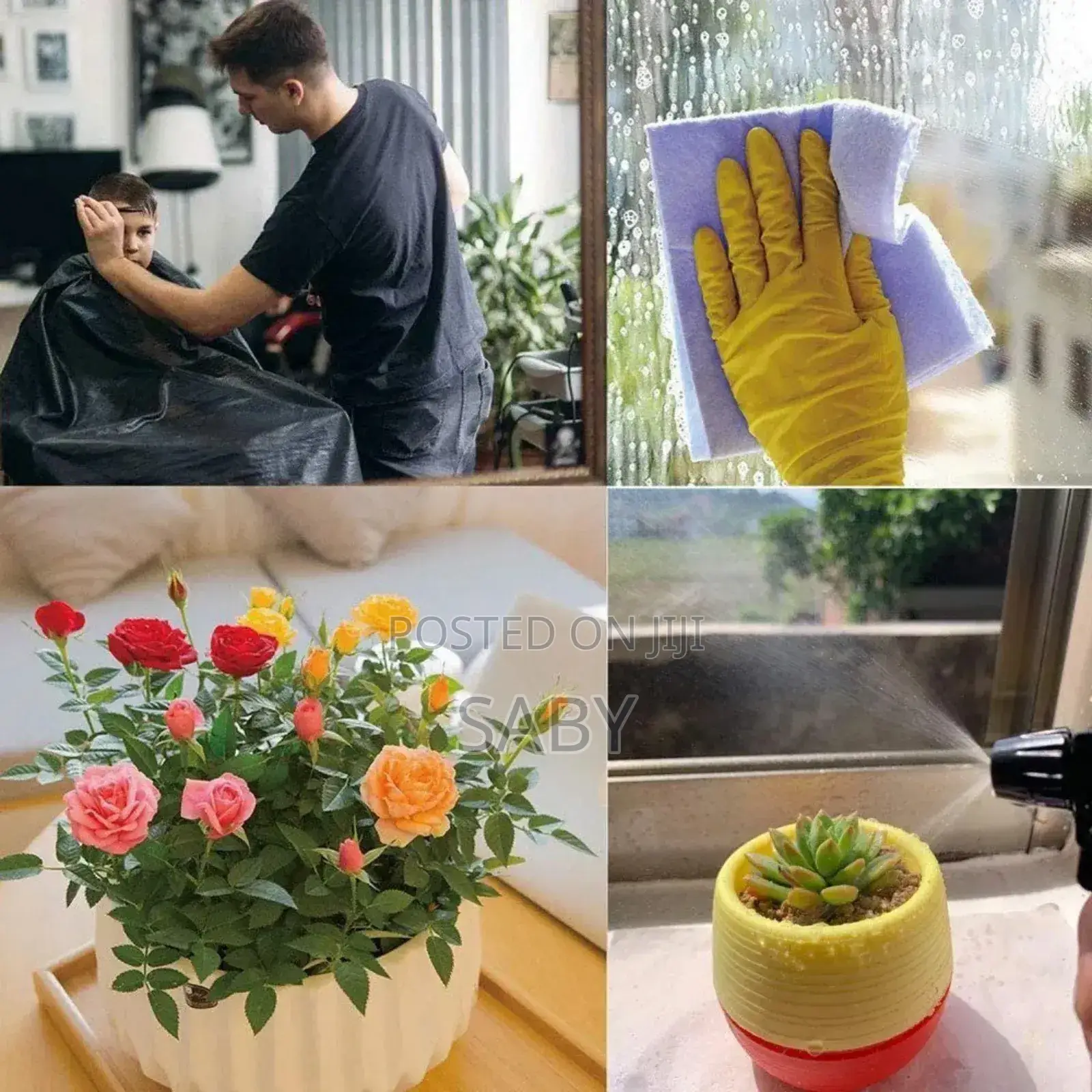 Plastic Hairdressing Spray Bottle