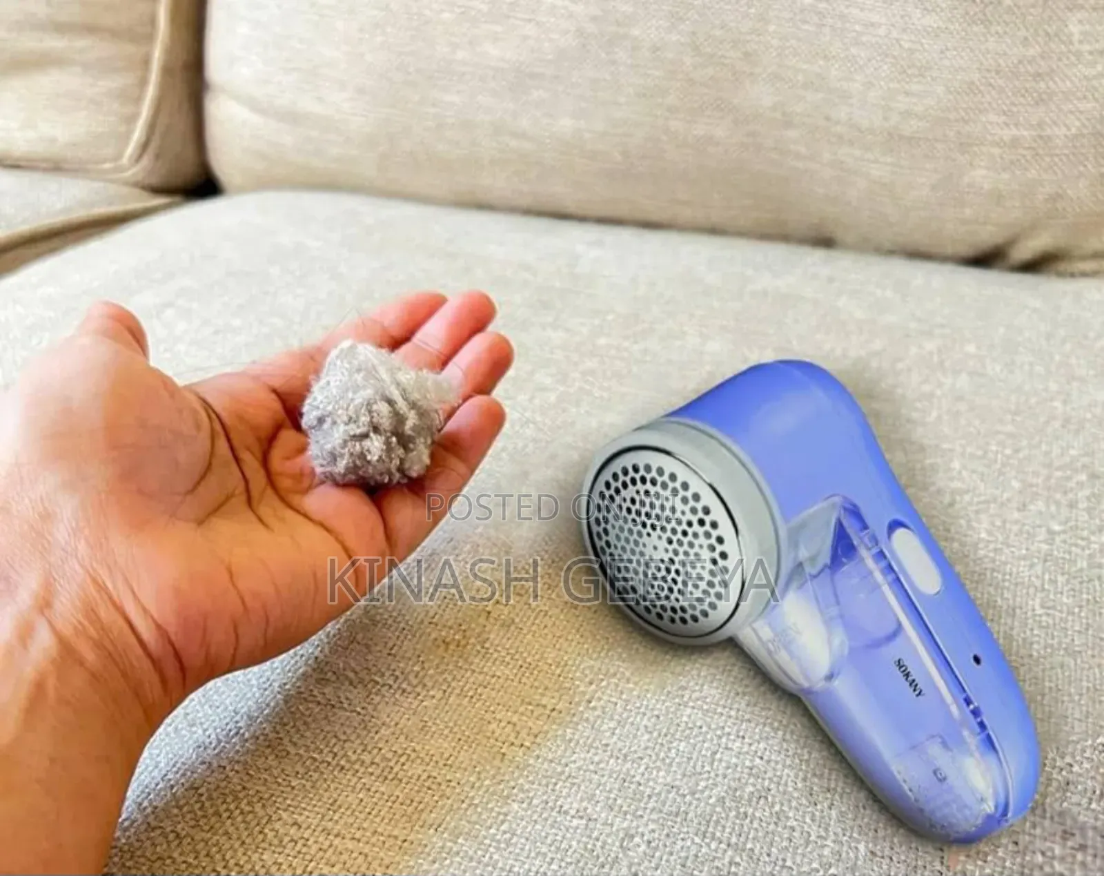 Sokany Electric Rechargable Lint Remover(ጥጥ እና ቆሻሻ ማስወገጃ)