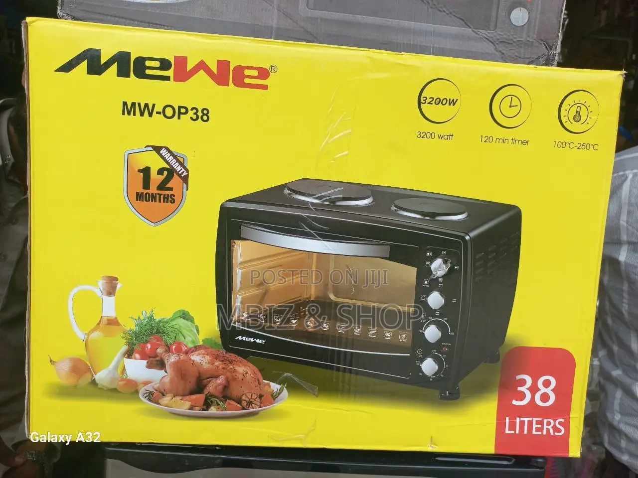 Mewe Oven Stove 38 Liter