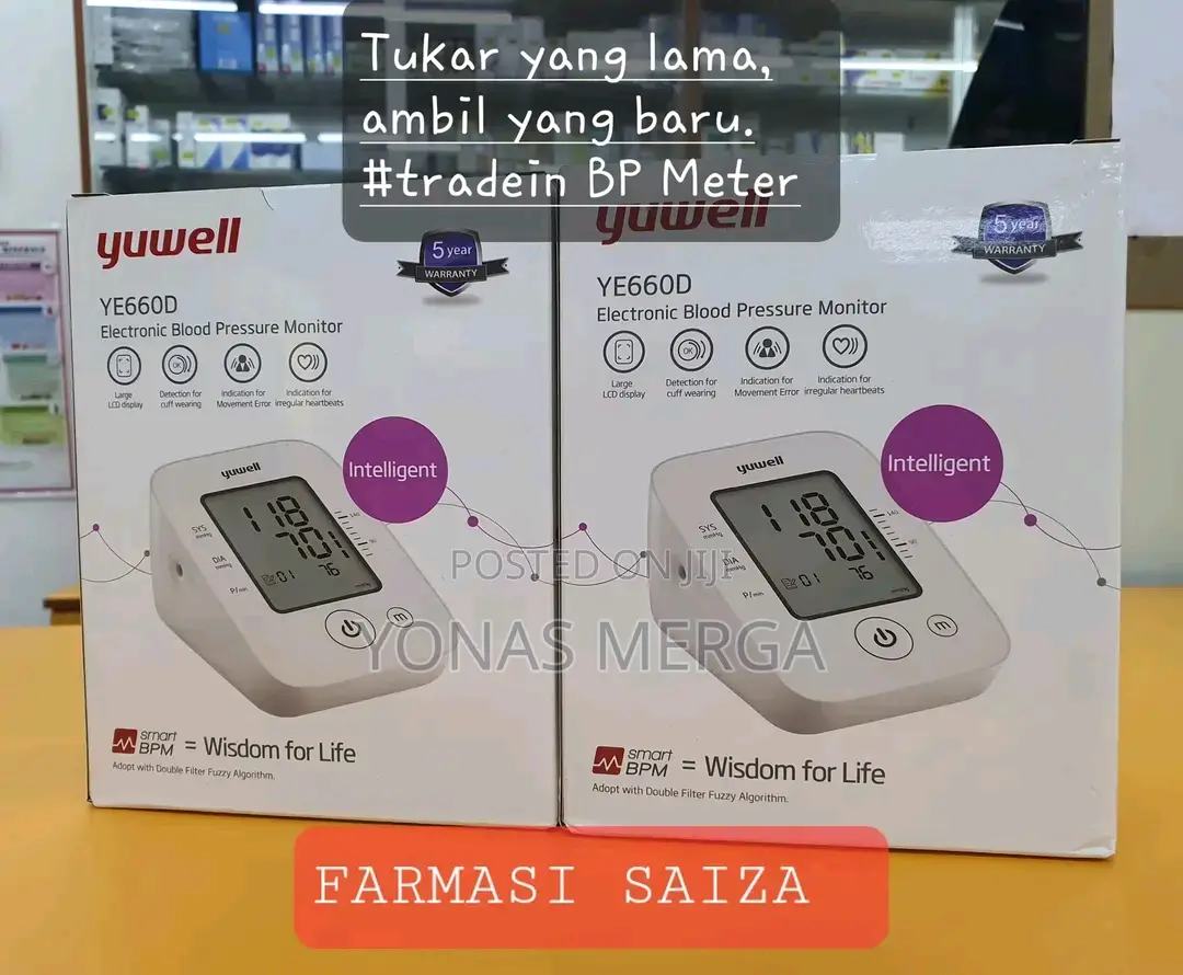 Yuwell Blood Pressure Monitor, Extra Large Upper Arm Cuff