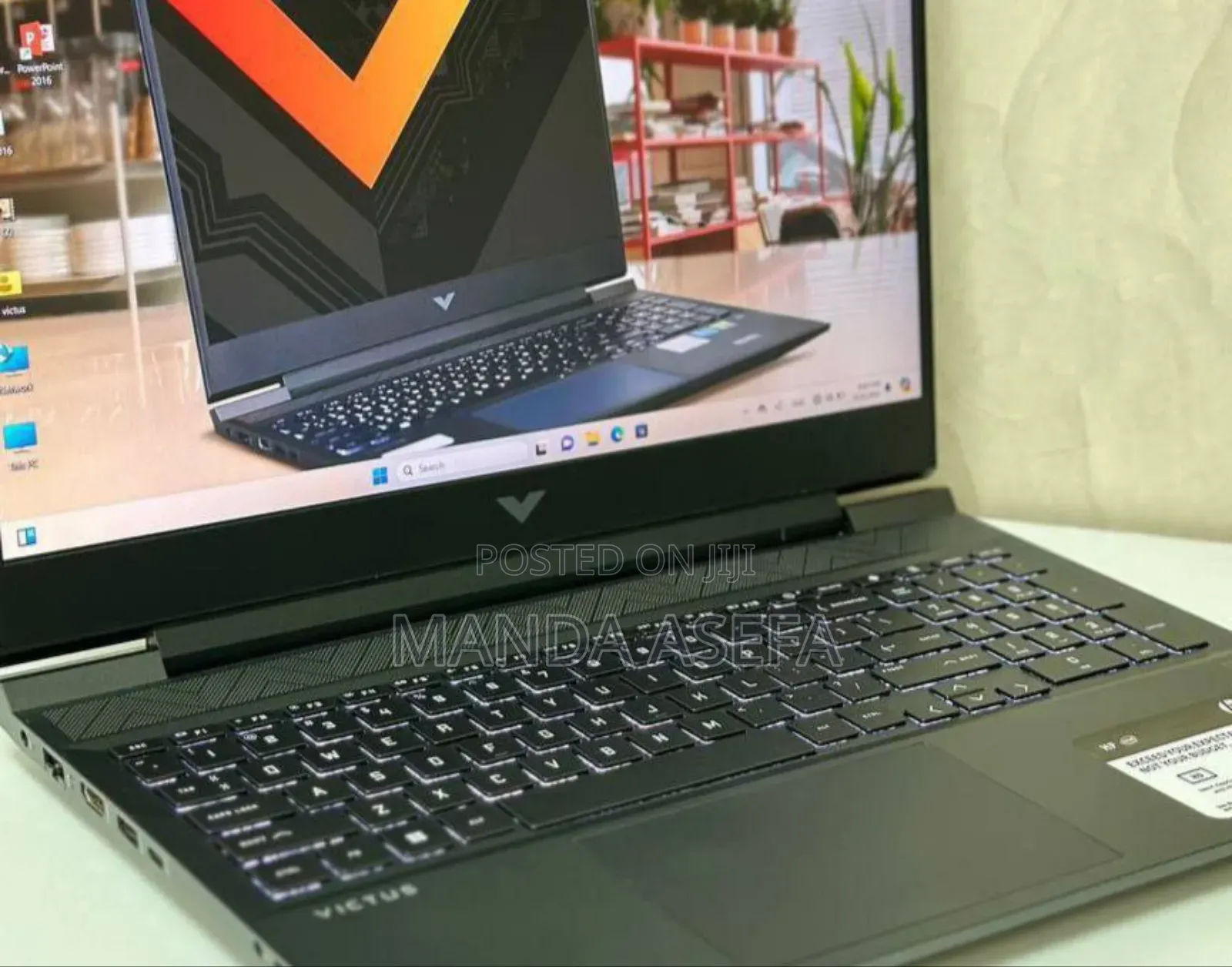New Laptop HP Victus 16 16GB Intel Core I7 SSD 512GB
