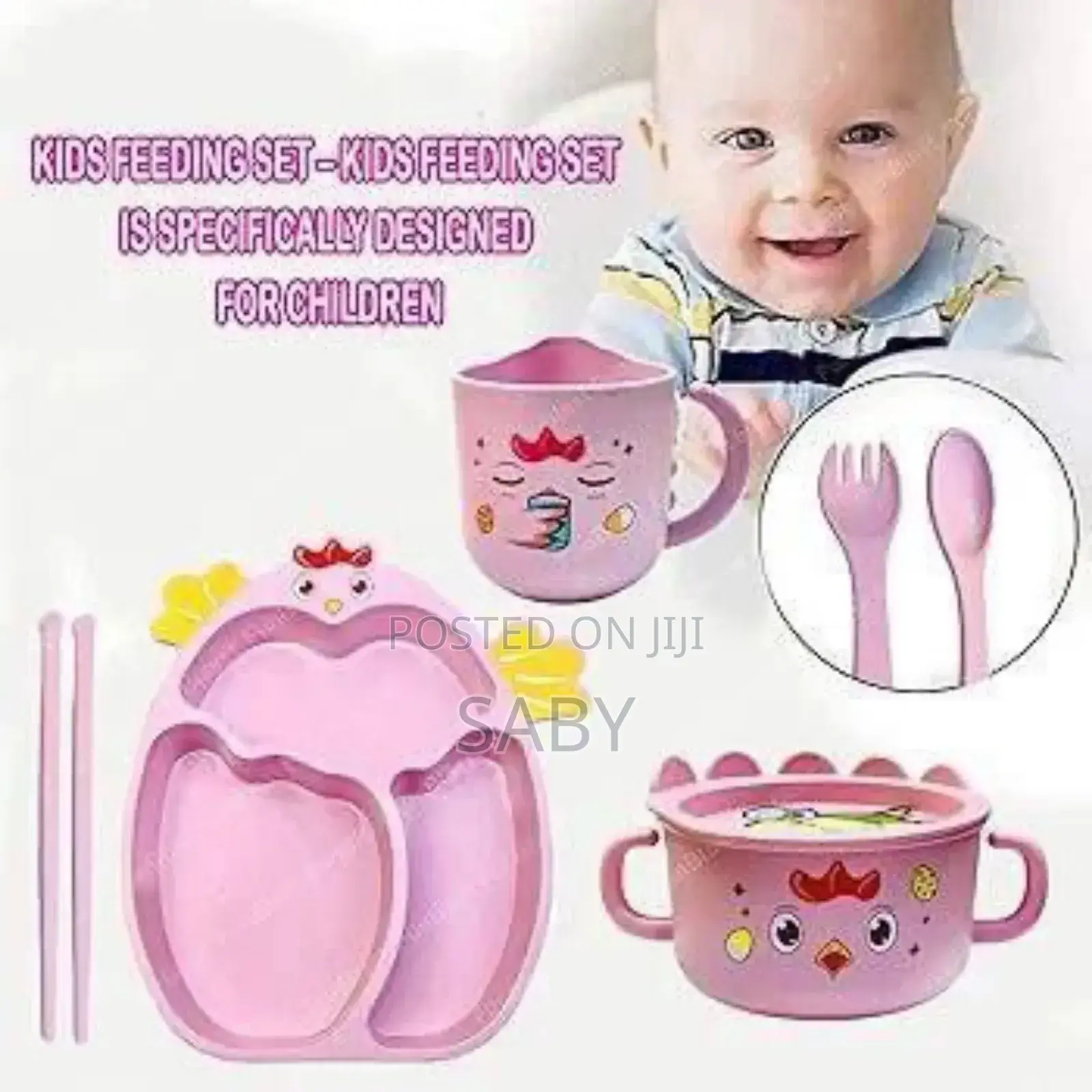 6 PCS Baby Feeding Set Of