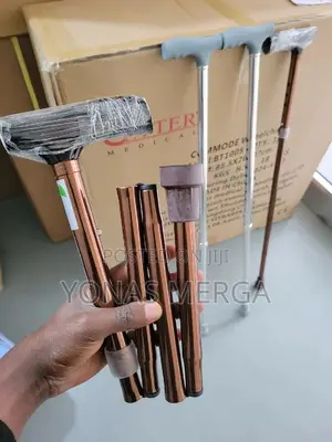 Photo - Walking Stick፬=Non-Slip Rubber Base: Base Is Made of Strong