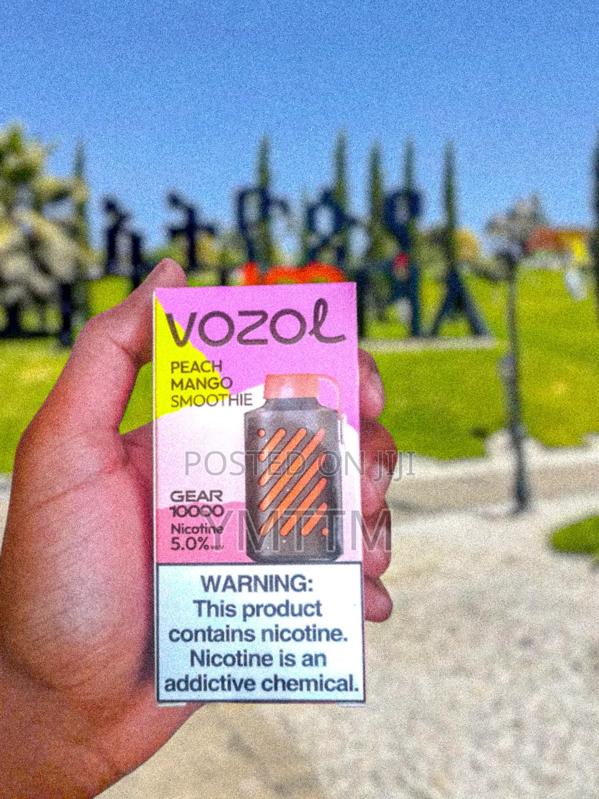 Vape Vozol 10,000puff--Peach Mango Smoothie