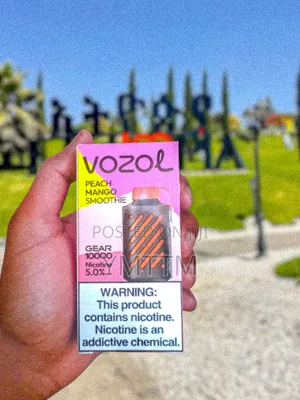 Photo - Vape Vozol 10,000puff--Peach Mango Smoothie