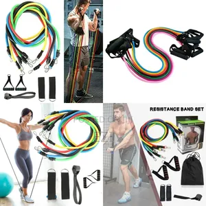 Photo - Exercise Resistance Bands 5pcs Band